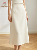 Casual Regular Fit Plain Skirt