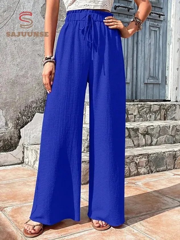 Casual Plain Loose Pants