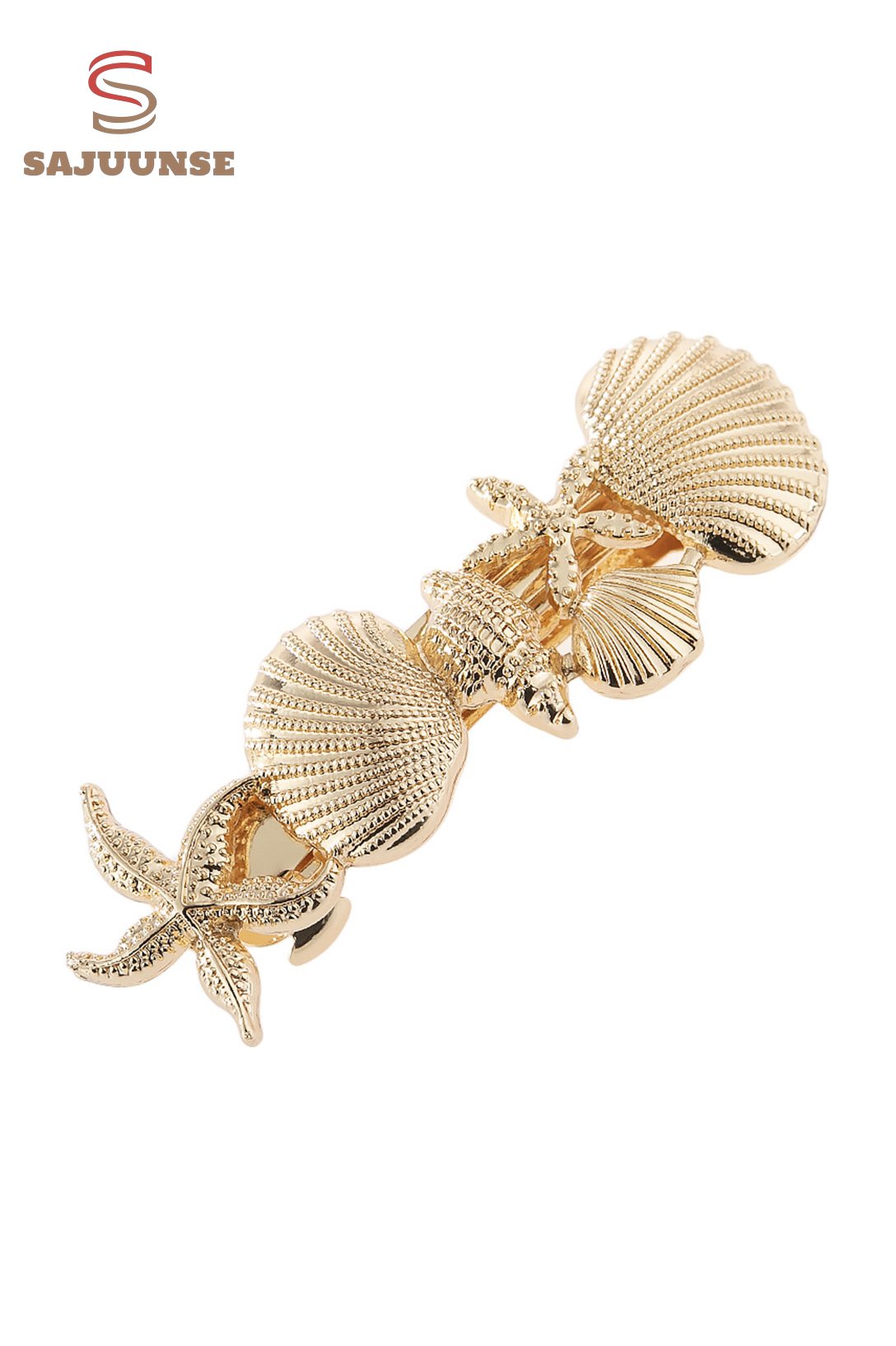 Shell Starfish Alloy Hair Clip