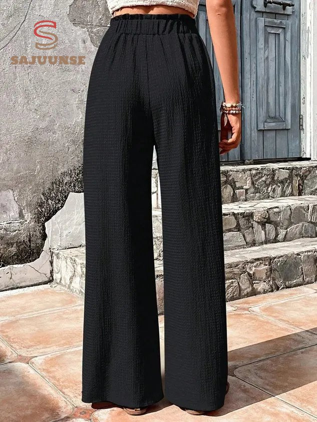 Casual Plain Loose Pants