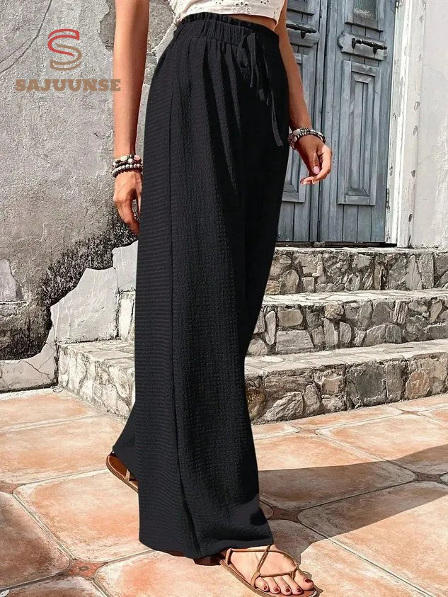 Casual Plain Loose Pants