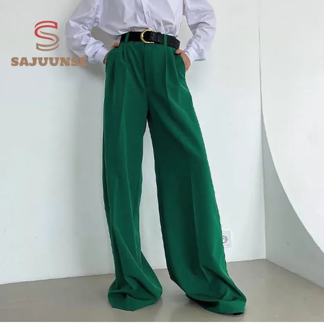 Loose Casual Plain Pants
